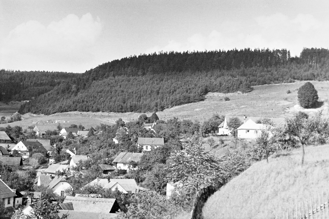 26. Lazinov – pohled ze stráně nad Kalikovýma (foto: z archívu Jaroslava Vítka)