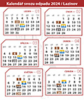 Kalendář svozu - 2024